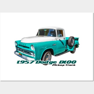 1957 Dodge D100 Pickup Truck Posters and Art